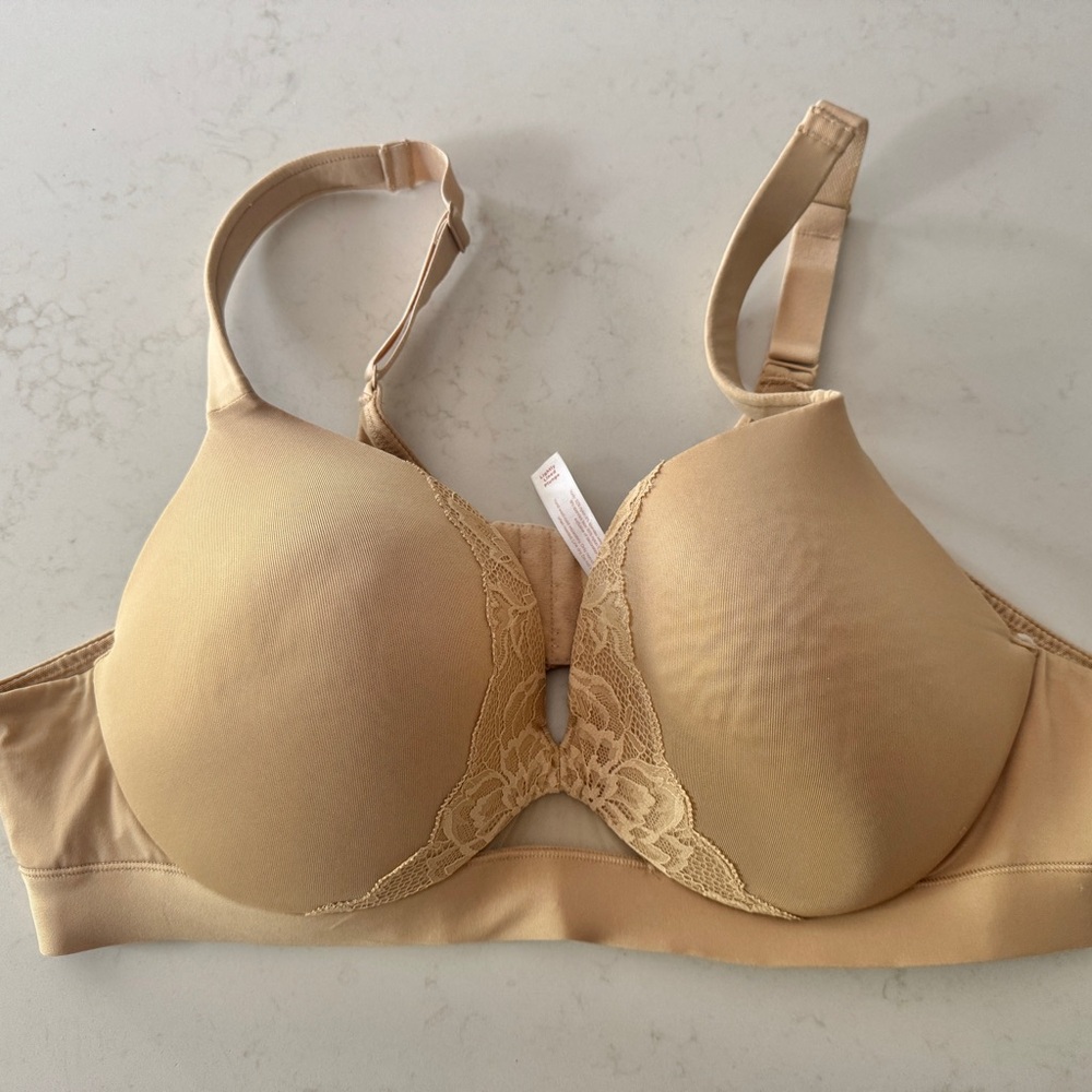 Cacique Tan Bra with Underwire Support